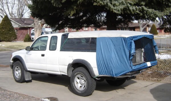 pickup tent camper DAC DA3 MID-SIZE Truck Bed Tent